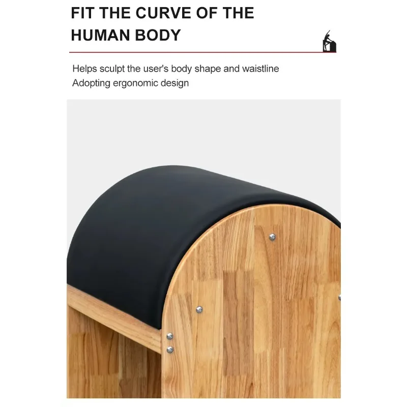 YTYIN سعر المصنع بيلاتيس المصلح معدات بيلاتيس البلوط سلم برميل لكمال الأجسام بيلاتيس/استوديو اليوغا #3