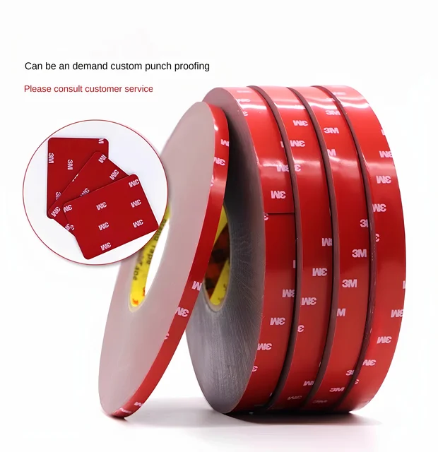 3M VHB Strong Double Sided Adhesive 3M 4229P 5-50mm Waterproof Traceless Foam Adhesive Tape For Car Home Indoor High Temperature 5 3M VHB Strong Double Sided Adhesive 3M 4229P 5-50mm Waterproof Traceless Foam Adhesive Tape For Car Home Indoor High Temperature 5