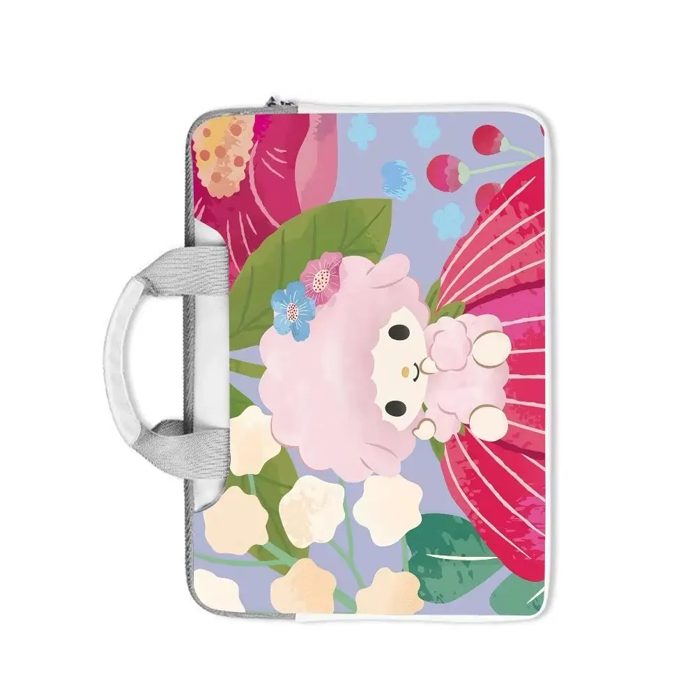 

Cartoon Hello Kitty Kurome Cinnamon Laptop Bag 12 13 14 15 15 16 Inch Laptop for Macbook Computer Handbag Briefcase Holiday Gift