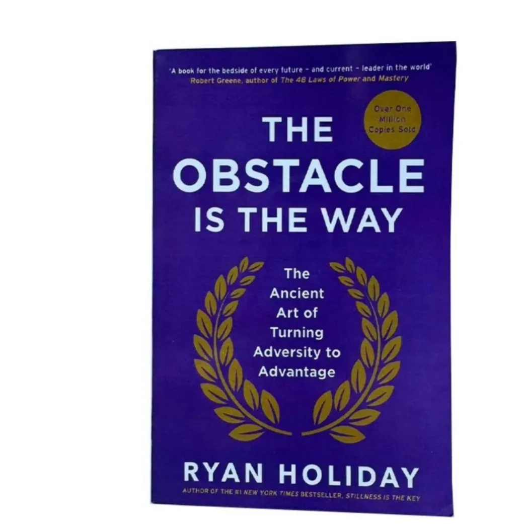 

Препятствие — это путь Древнее искусство поворота Советства для продвижения Райана Праздник на английском бумажном книге