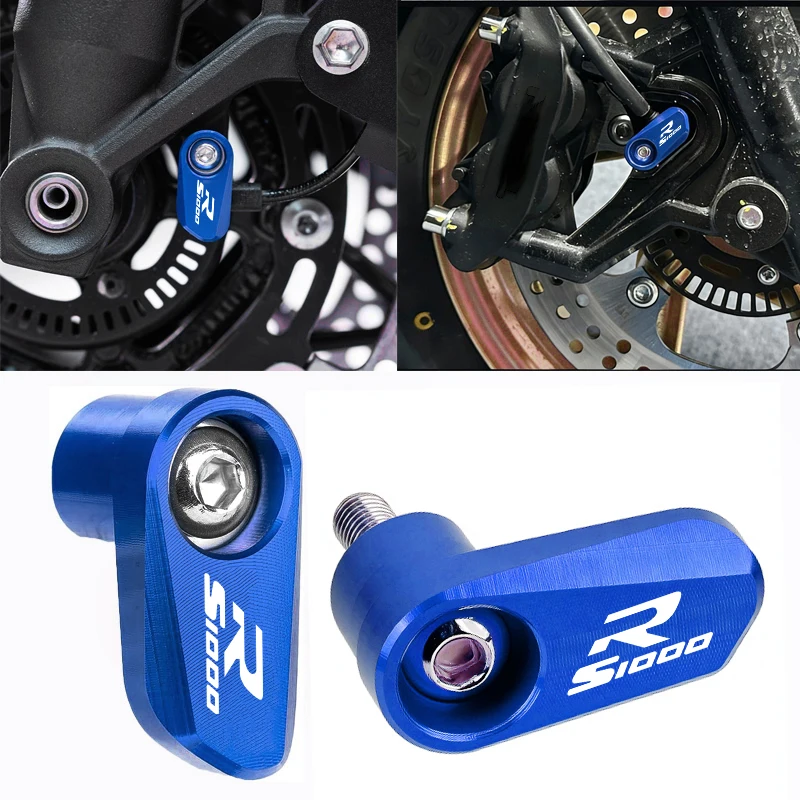 Motorcycle CNC front and rear wheel universal ABS sensor protective cover For BMW S1000R S1000RR 2009-2026 S1000XR 2014-2026