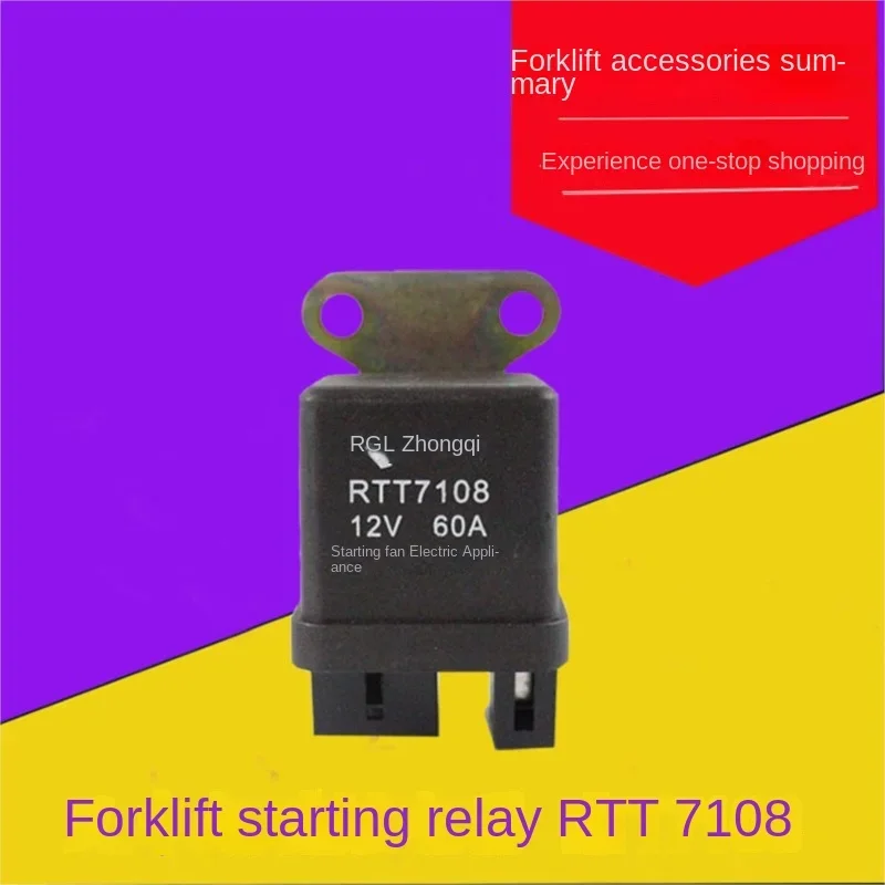 

Forklift Accessories Suitable For Isuzu Starting Relay RTT7108 12V 24V 60A Preheating Motor 4 Pins