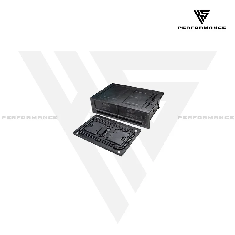 Trunk Storage Box With Foldable Table Seat Kit Interior Rear Trunk Drawer Container For Benz G-Class W463 W464 W465 G63 G500