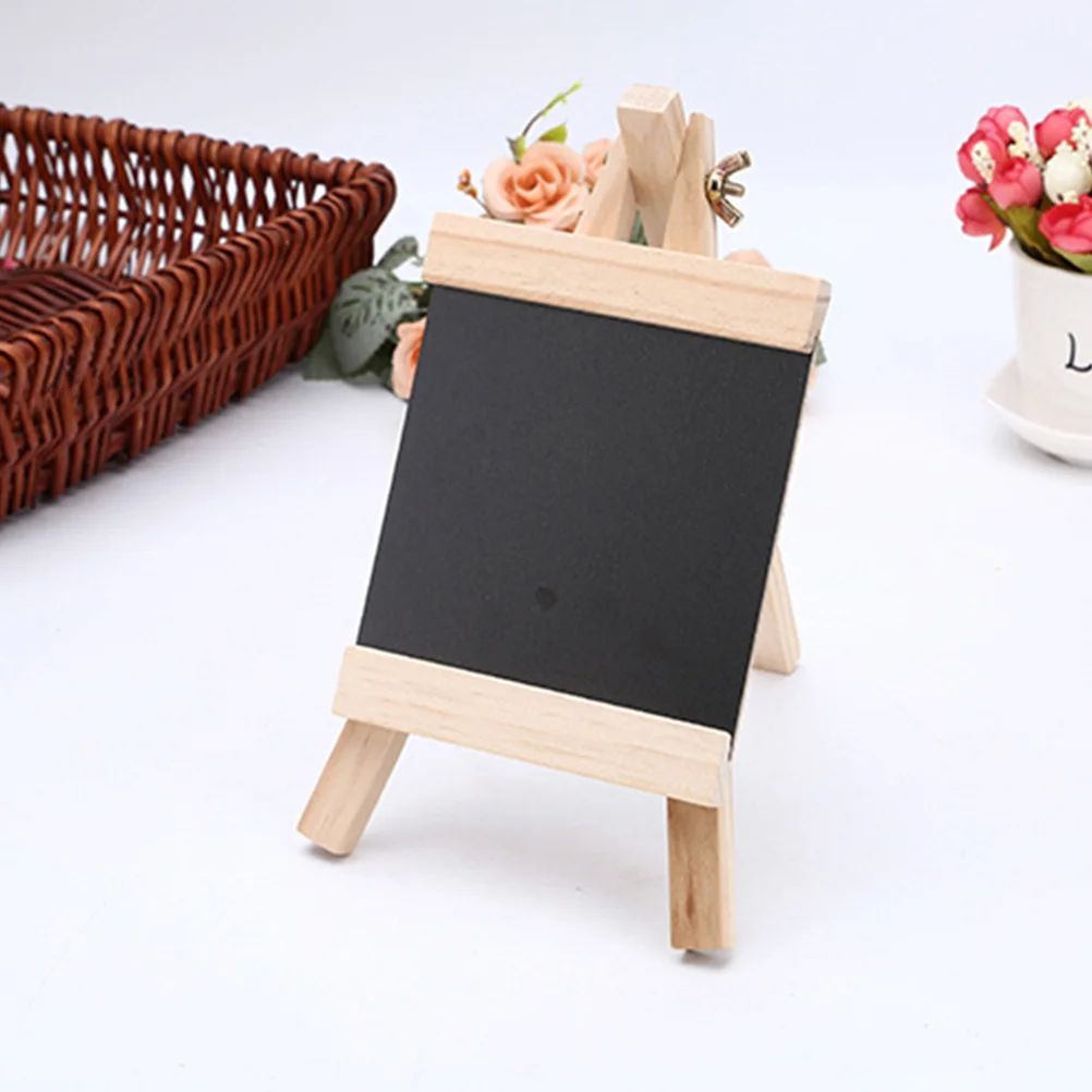 

2Pcs Blackboard Whiteboard Decorative Chalkboard Sign Wooden Household Boards Wood Material Home Decor