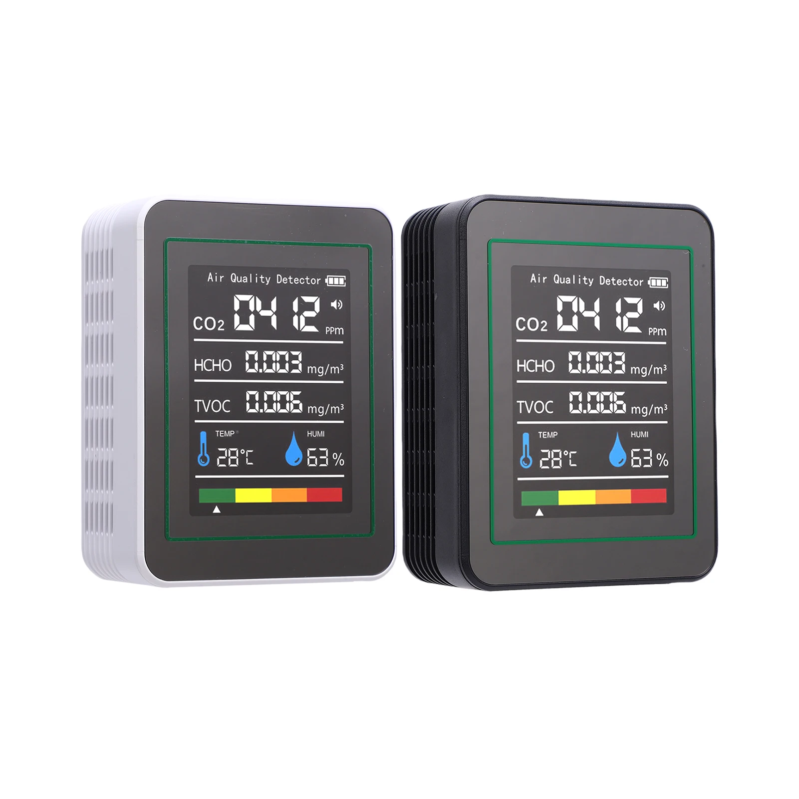 5-in-1 MT05 Formaldehyde and Carbon Dioxide Monitor TVOC Detector (with temperature and humidity measurement)