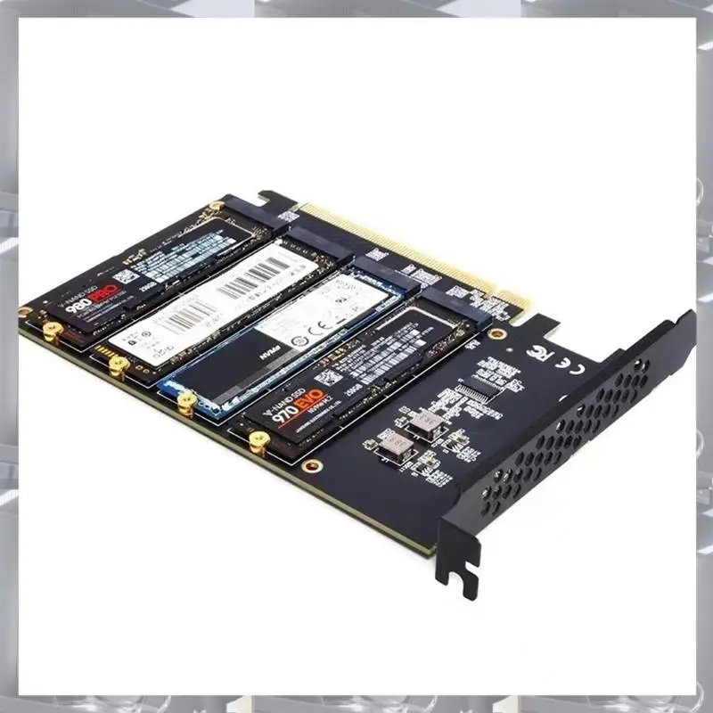 

Лидер продаж-адаптер PCIE Tom.2 NVME Адаптер Nvme M.2 PCI 32 Гбит/с PCI-E Карта PCI X16 M Key SSD Компьютерная карта расширения Добавьте видео