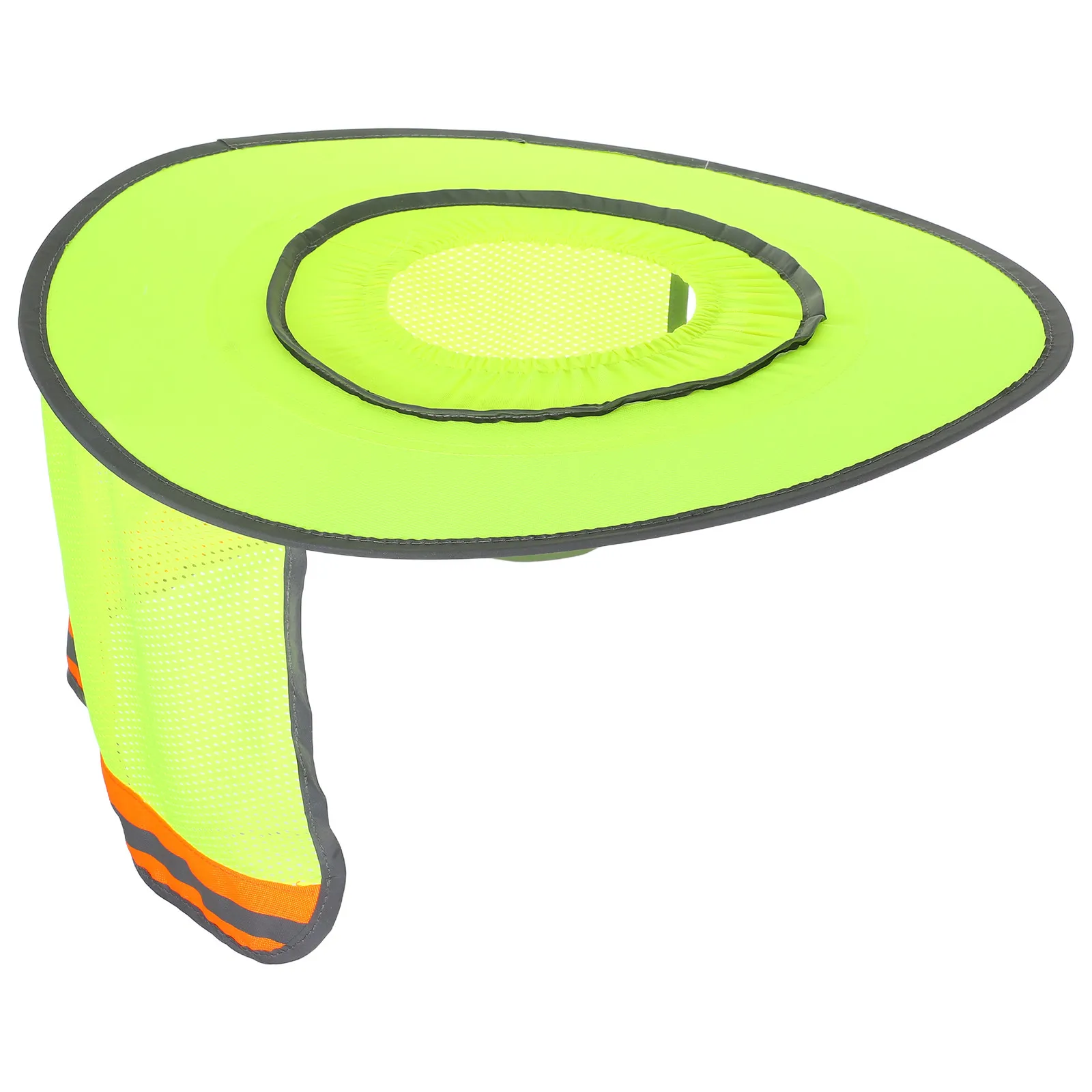 Sunproof Hard Hat Brim Shade with Wide Mesh Visor Enhanced Cooling Full Brim Sun Protection for Outdoor Industrial Work Safety