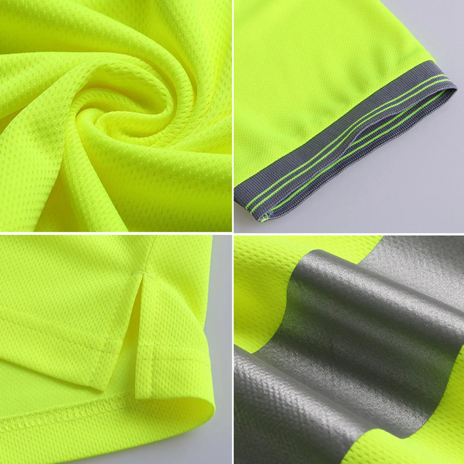 Reflective T Shirt Reflective Work Wear Shirt for Cycling Construction Women
