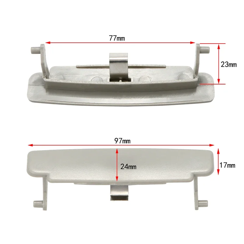 Black/Gray/Beige Car Armrest Lid Console Cover Latch Clip Catch for Audi A6/C5/C6 2005-2011 Auto Centre Console Accessories - Image 3