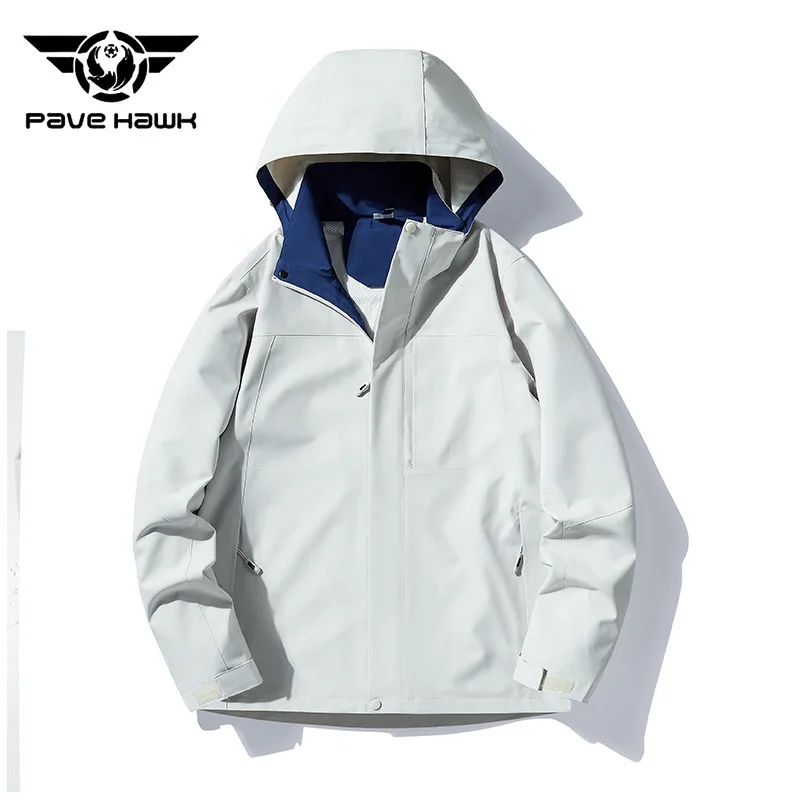 

Spring Autumn Waterproof Charge Jacket Men Women Outdoor Sports Hiking Camping Climbing Jackets Multi-Pocket Breathable Coat