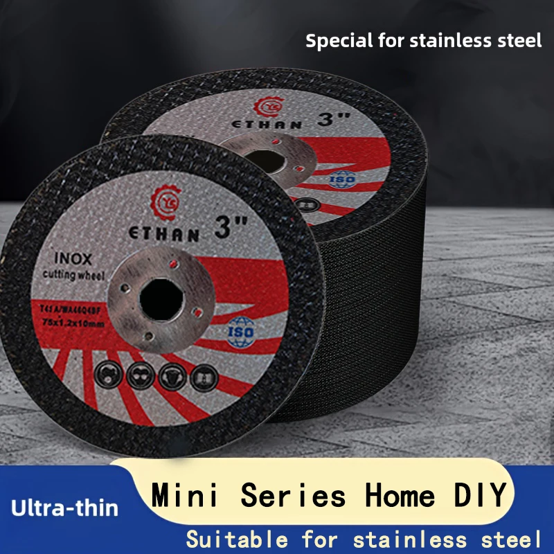 

25/50 3-дюймовые шлифовальные круги из смолы (75*10*1,2 мм) подходят для студий и энтузиастов своими руками. Они совместимы с мини Ангом