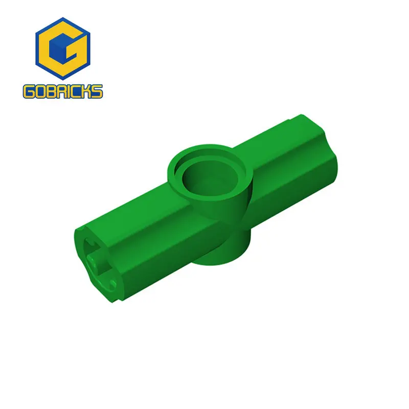 Gobricks 10PCS Bricks Technical Axle Pin Connector Angled 180 degrees Compatible with 32034 toys Assembles Building Block