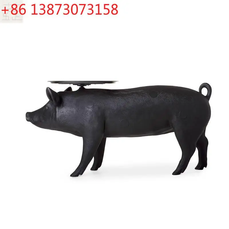 

Dutch designer Pig table Pig shape coffee table Creative home decoration art Internet celebrity ornament decorative side table