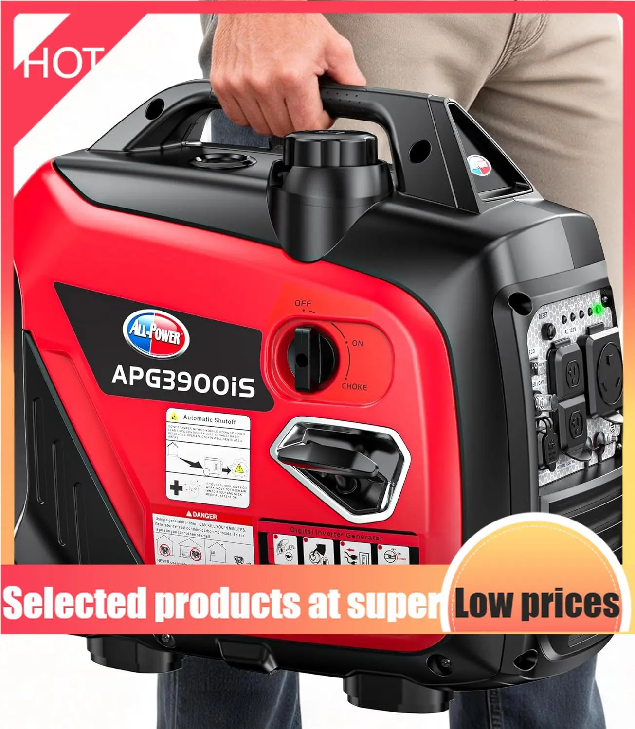 3300W Portable Inve…