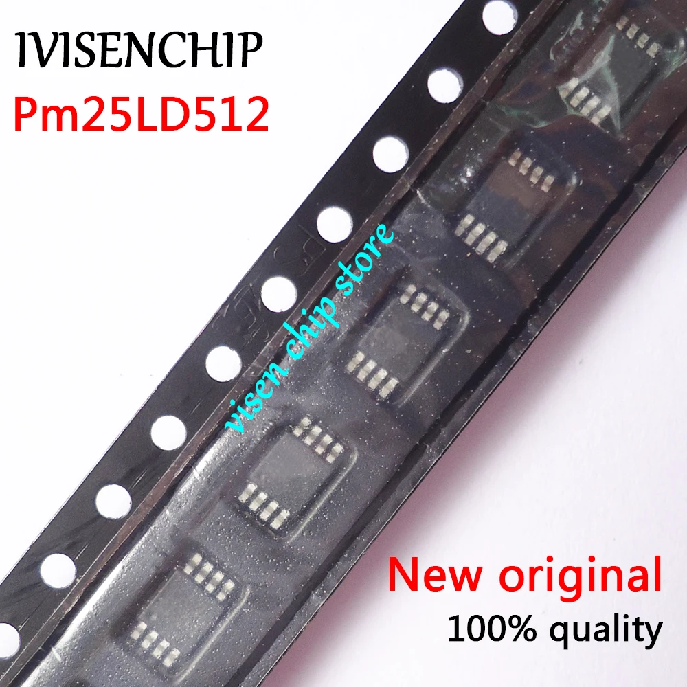 10pieces Pm25LD512C-DCE Pm25LD512 25LD512 MSOP-8 chipset