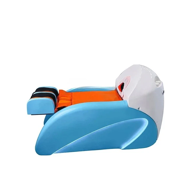 Automatic intelligent electric massage shampoo bed barber shop water circulation head treatment fumigation