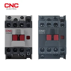 CNC CJX2s/CJX2i 3Phase 3Pole AC Contactor 1NO+1NC Coil Voltage 220v 50/60 Hz 9A/12A/18A/25A/32A