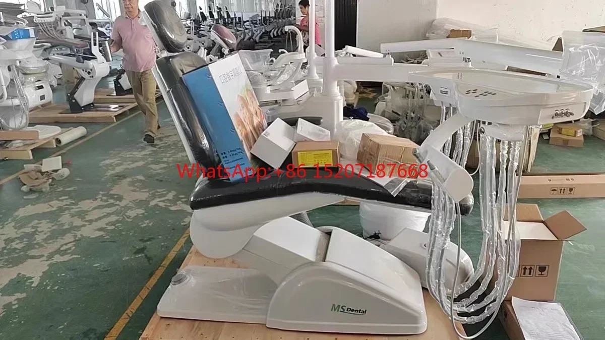 Chaise de table de traitement Chevde machine dentaire de luxe avec ensemble complet de SIN-DDU05
