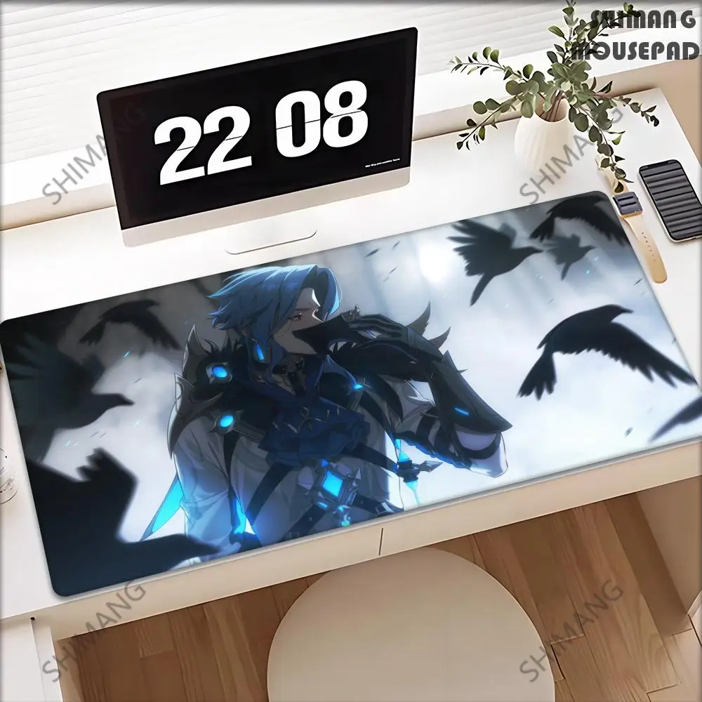 

Anime Game The Doctor II Dottore Mouse Pad Mice Mat Desktop Keyboard Mat Cosplay Otaku Gaming Playmat Gft