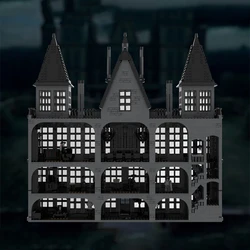 4064PCS Movie Scene Malfoy Manor Building Block Street View Model Assembly Bricks DIY Toy For Collectors Gift MOC-61644