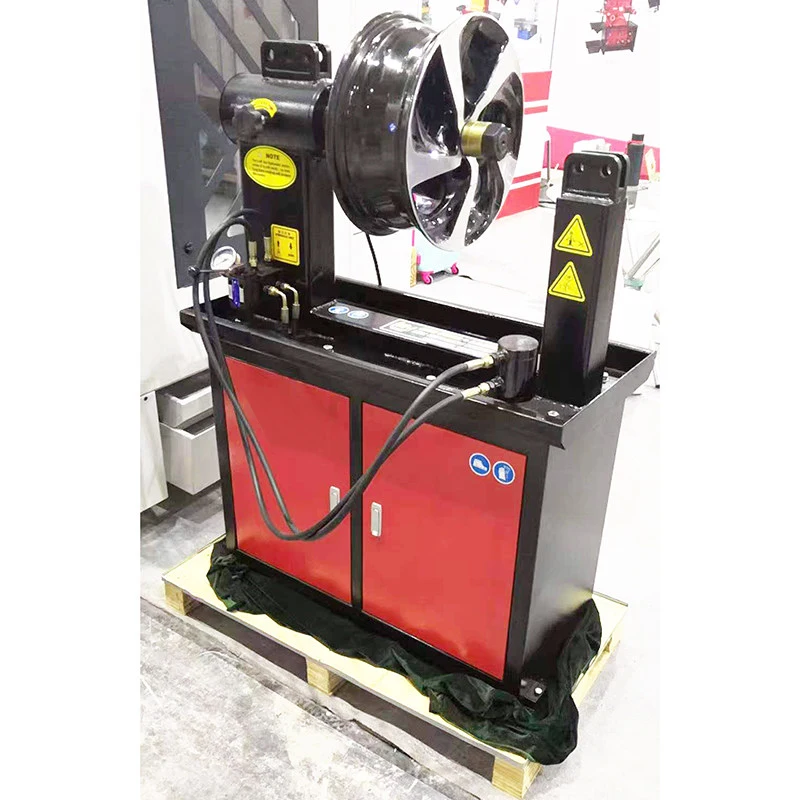 Automatic Rim Straightening Machine for Vehicle Rims Deformation Cracks Renovation Rim Repair Equipment