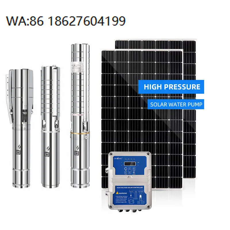 Solar Irrigation Pump High Lift Large Flow Waterproof Greenhouse Watering