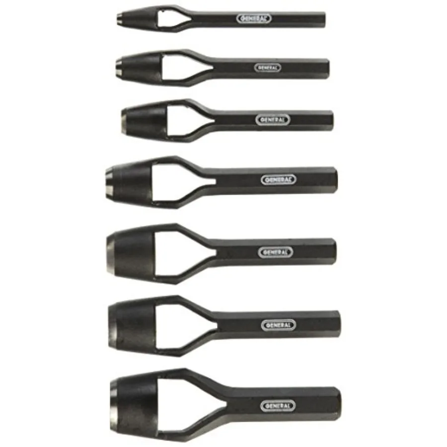 

1271ST Arch Punch Set 7 Piece Set 1/4 Inch to 1 Inch