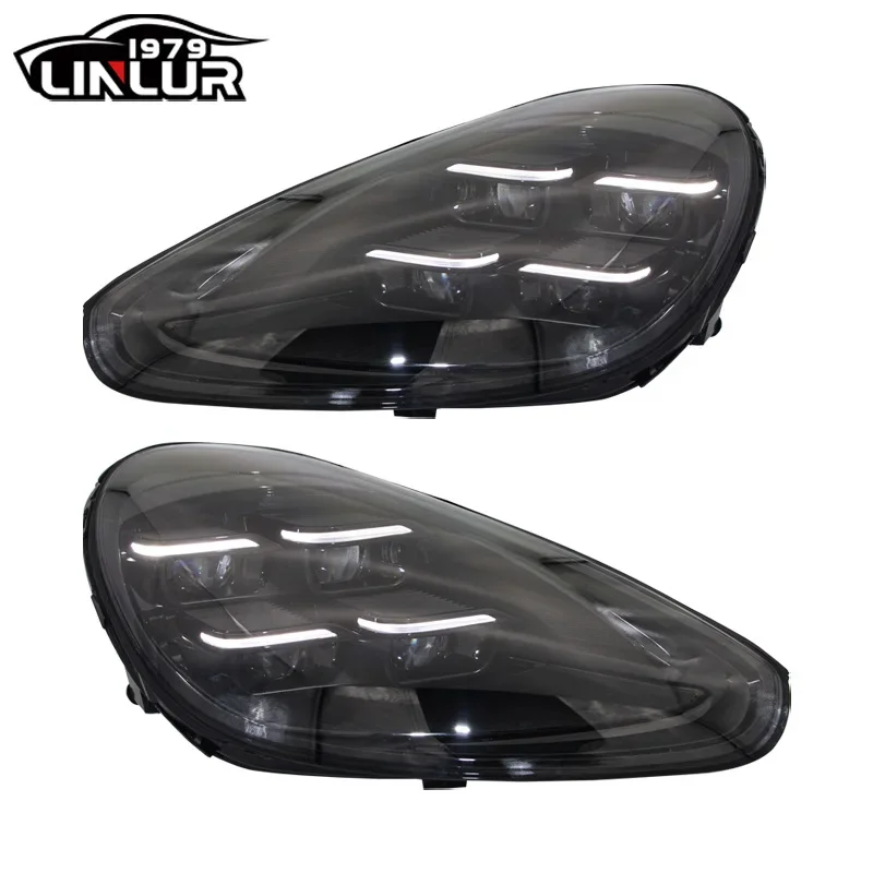 

[1979ll]High Quality 2017 2015 2016 92A Lights Upgrade to 2024 matrix Style Led Headlights for Porsche Cayenne 958 958.2