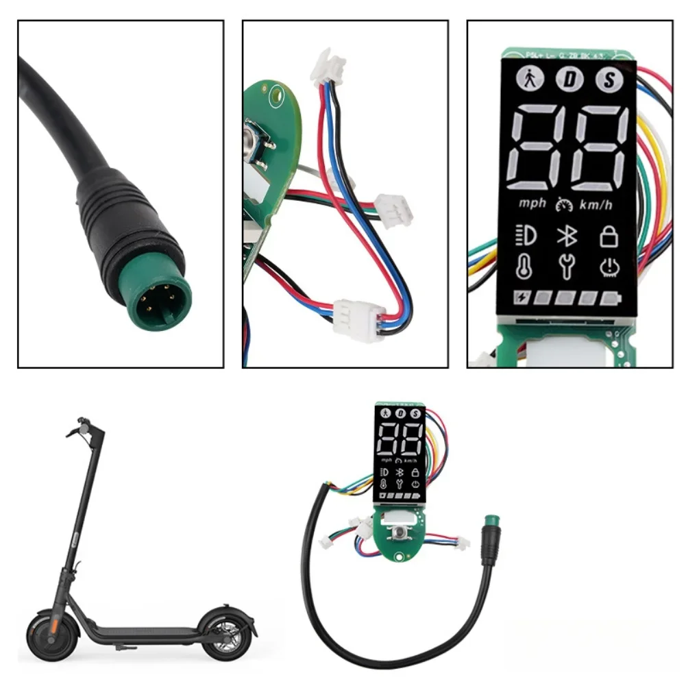 

Electric Scooter E-scooter Display Electric Scooter Dashboard 36V 350W Motor System Easy Installation Reliable Performance
