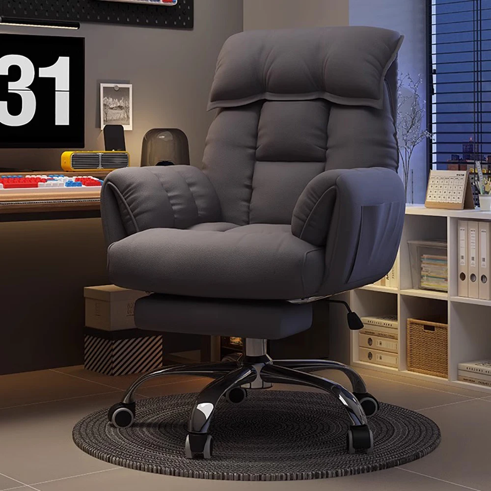 

Comfortable Lumbar Office Chair Ergonomic Luxury Relax Gaming Chair Bedroom Modern Chaise De Jeux Gaming Bedroom Furniture