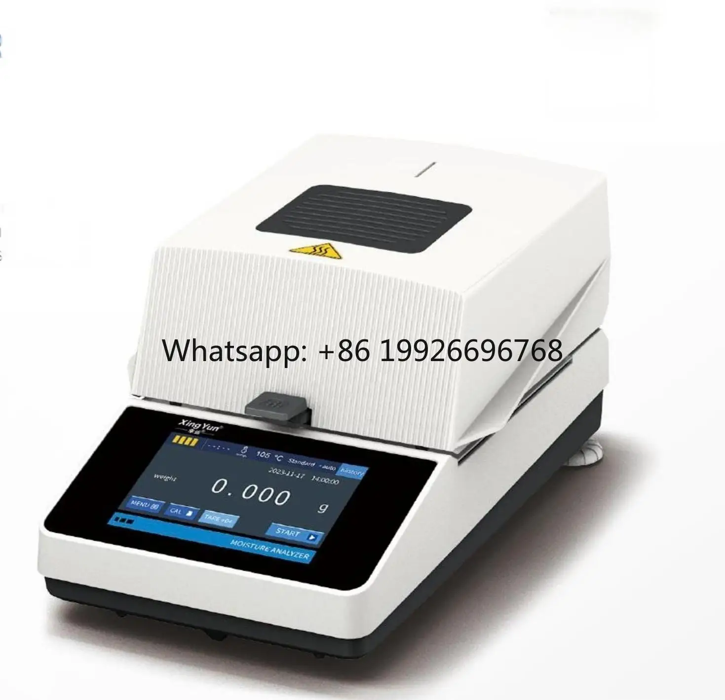 110g 0.01g Grain Moisture Meter With Touch Screen Cheaper Price RS232 Connected Printer