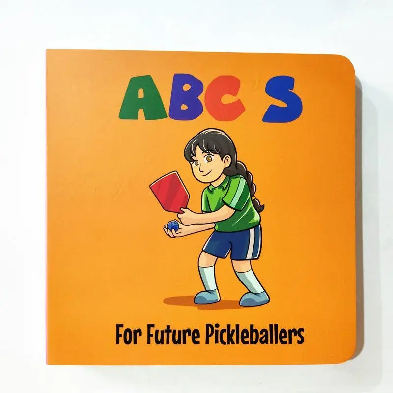 Children's English Card Alphabet ABC S For Future Pickleballers (Pickleball players in the future)