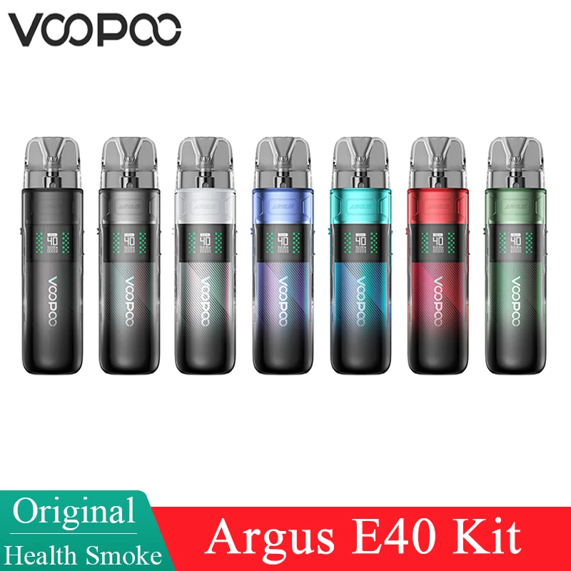 Oryginalny zestaw VOOPOO Argus E40 1800mAh bateria 4.5ml wypełnienie boczne E40 wkład Fit PnP X cewka elektroniczny papieros parownik