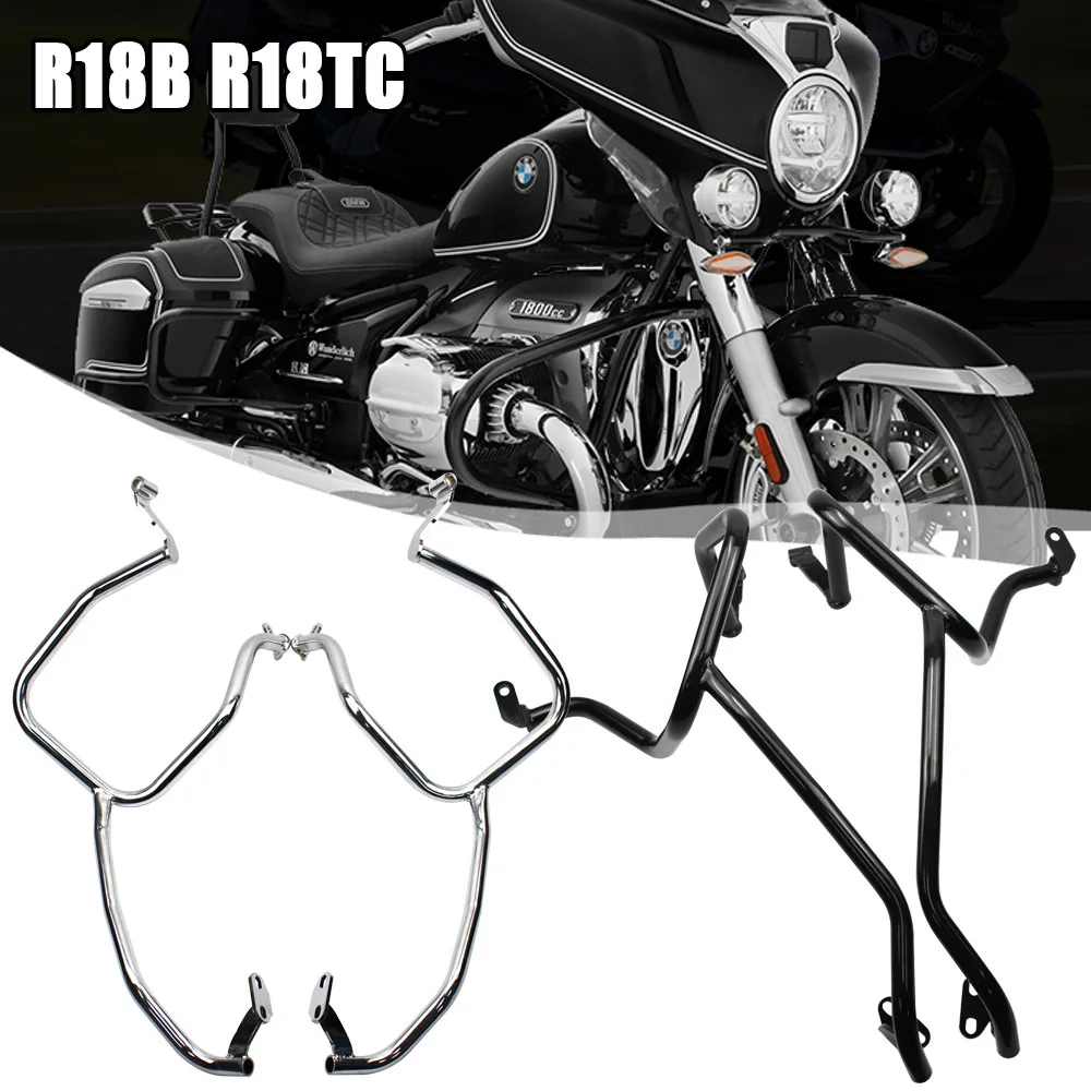 

Applicable to:Applicable to BMW R18B R18TC Ranger side box rear bumper, side box guard, bumper side box frame