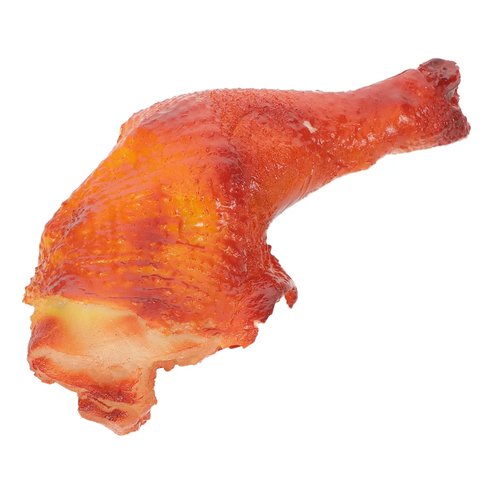 

Artificial Chicken Leg Simulation Prop Lifelike Resin Cooked Meat Decoration for Food Display Photography Restaurant Party Decor