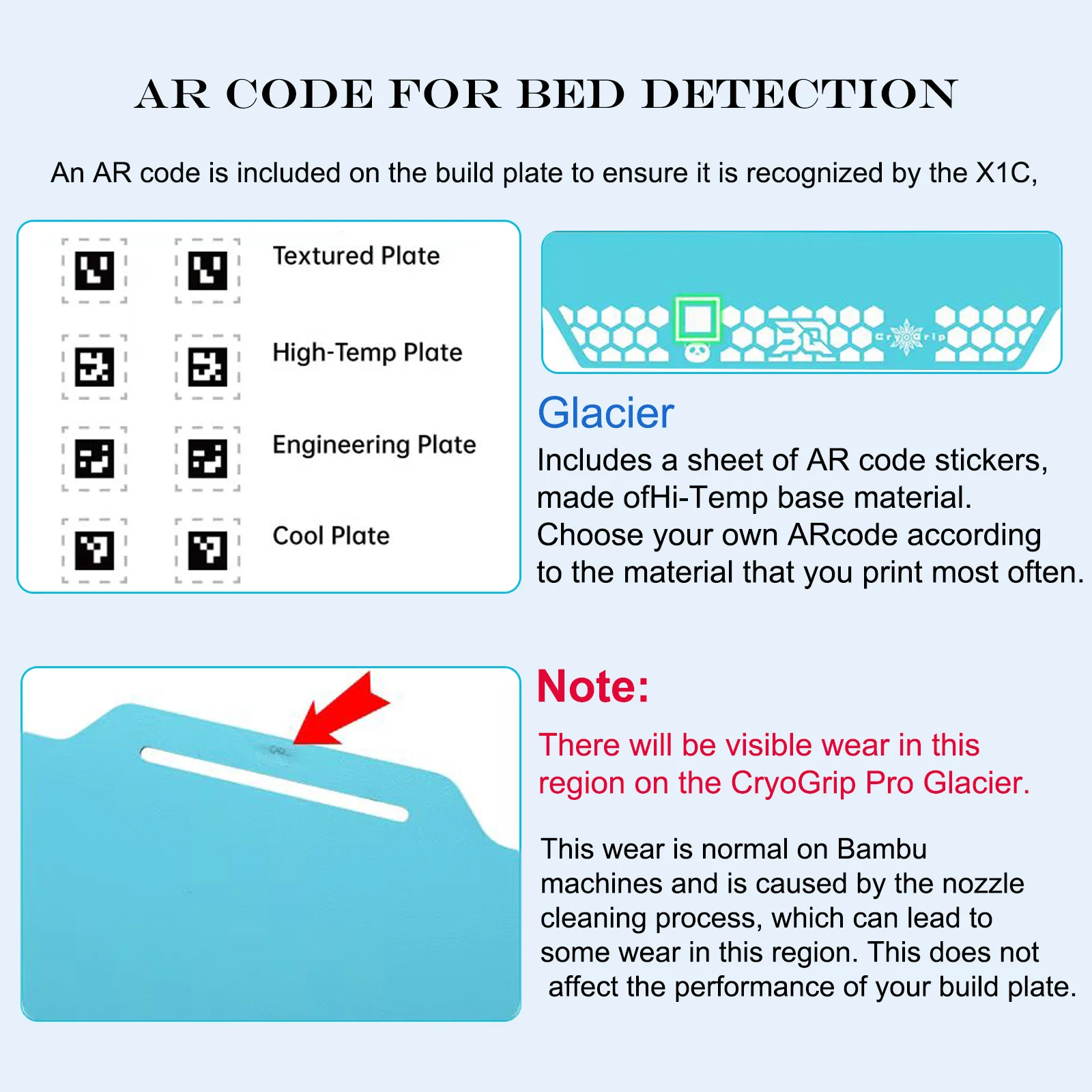 Untuk Bambu X1/P1/A1/P1S/X1C printer BIQU Panda Build Plate cryogip Pro Double-Sided hemat energi rendah komposit sarang lebah