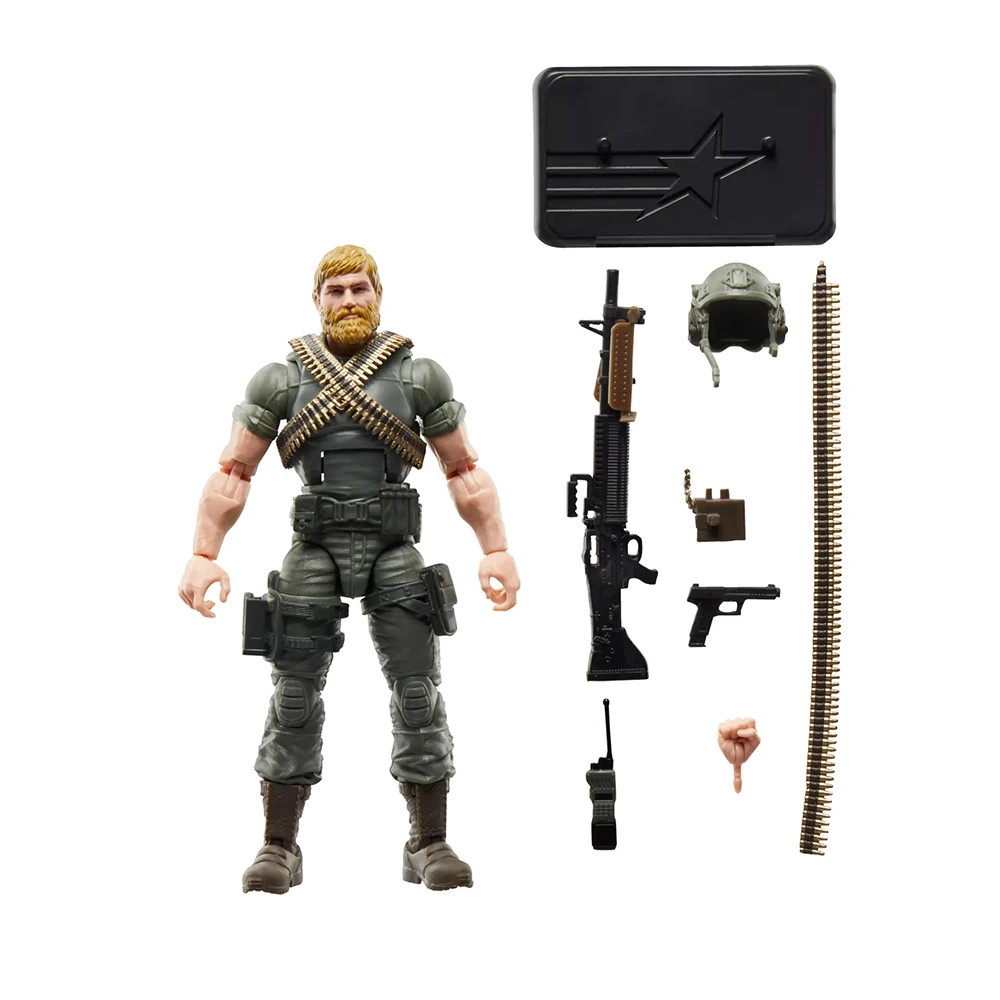 Hasbro G.I. Joe Classified Series Retro Cardback Rock N Roll, Dr. Mindbender and Cobra Viper 6-inch Action Soilder Model Figure