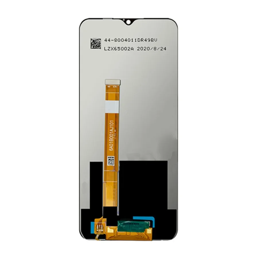 6.5'' For Realme C3 Display LCD RMX2027 RMX2021 RMX2020 Touch Screen Frame Assembly Replacement For Realme 6i LCD RMX2040