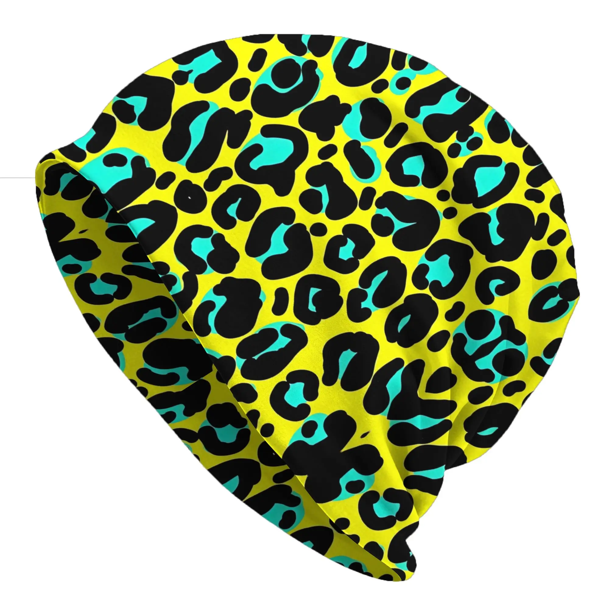 Graffiti Leopard Print Outdoor Hats Wild Thing Pattern Thin Hat Bonnet Special Skullies Beanies Caps Men Women's Earmuffs