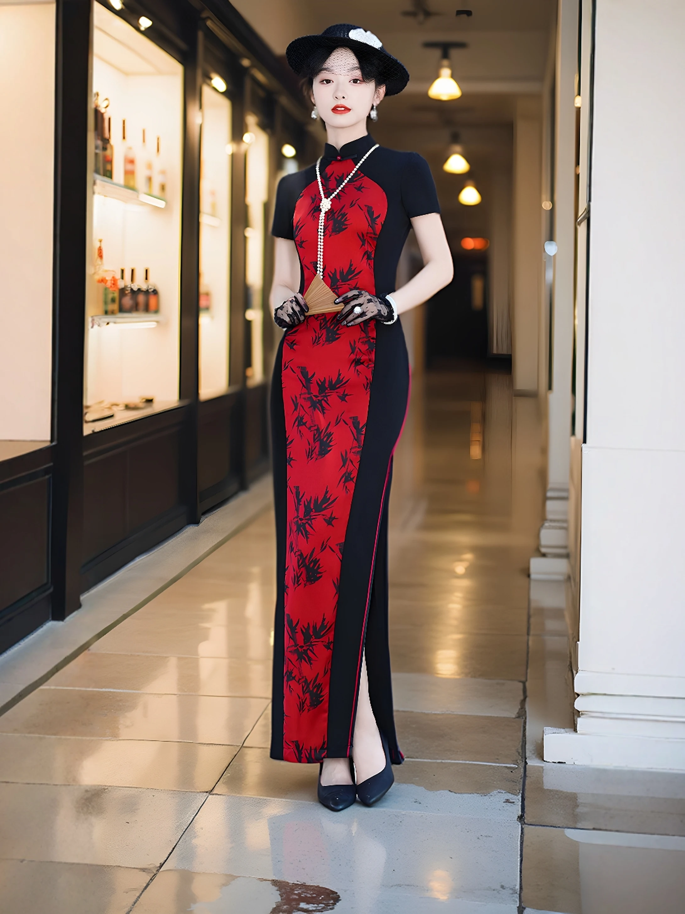 

Ele Long Slized 2026 New Sle Revamped Chinese Traditional Performance Costume High End Vintage
