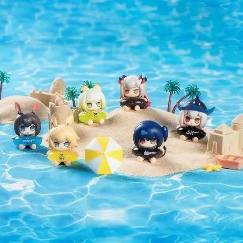 ゲーム Arknights ブラインドボックススカディ Kal'tsit アミヤエイダ閉鎖教会サリアアクションフィギュアモデルデスクトップ装飾人形子供のおもちゃギフト