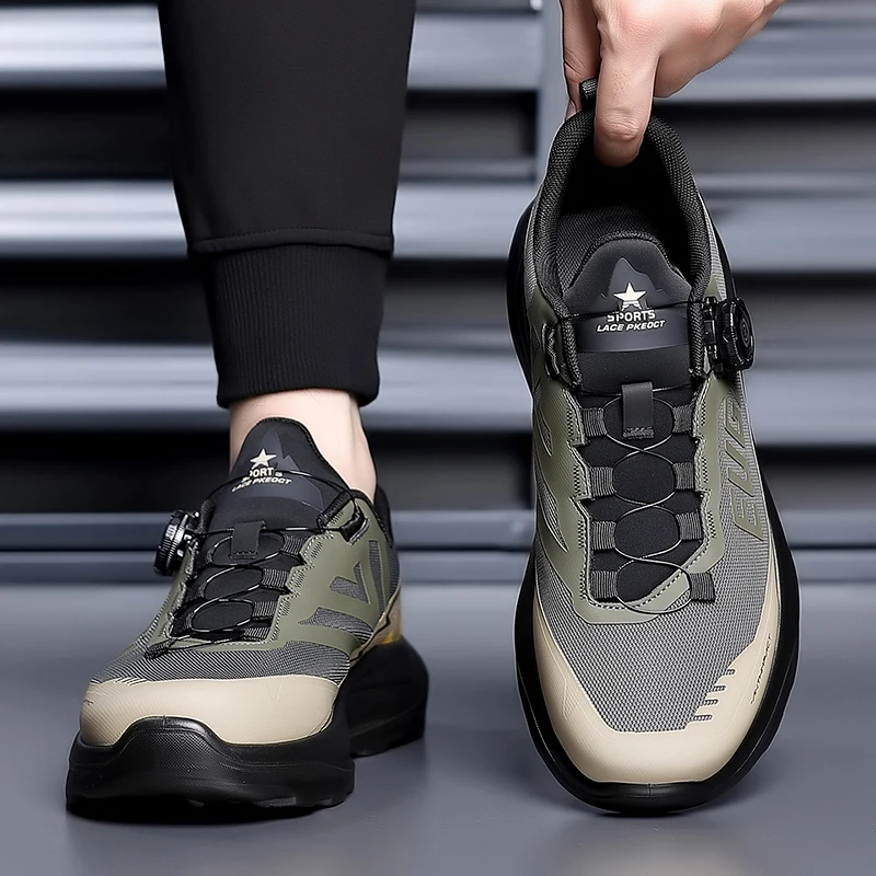 Trail Running Shoes New Arrival Unisex Lightweight Athletic Anti-slip Breathable Mountain Outdoor Road Hiking Cushioning Sneaker view 5