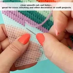 5/10PCS Plastic Canvas Embroidery Sheets White Mesh Sheets for DIY Sewing Embroidered Woven Crafts 30*20cm