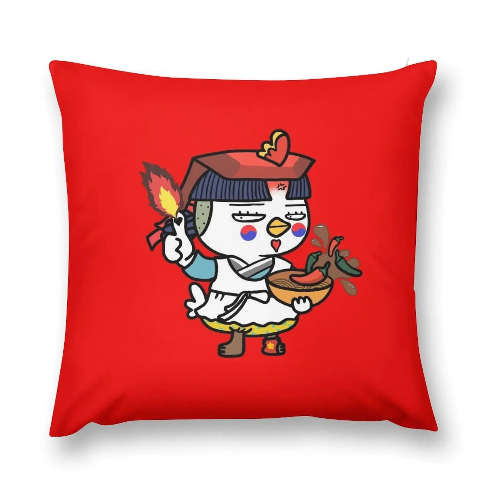 Hot Spicy Chicken Throw Pillow Sofa Cushions Cover Christmas Pillow Cases Christmas Pillowcase christmas decorations 2025 pillow