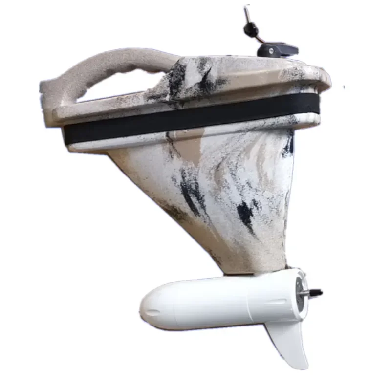 for KAC027 Top Right Kayak Electric Motor 12V Propeller for Single Double Fishing Kayak River Lake Offshore Use