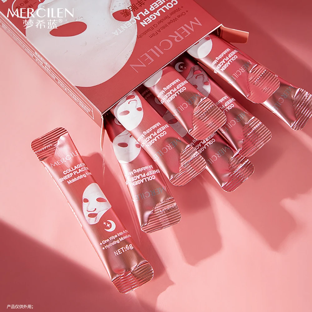 Women's Skincare Increase Skin Elasticity Moisturizing Facial Mask Brighten Face Mask Firming Facial Contours Fade Wrinkles