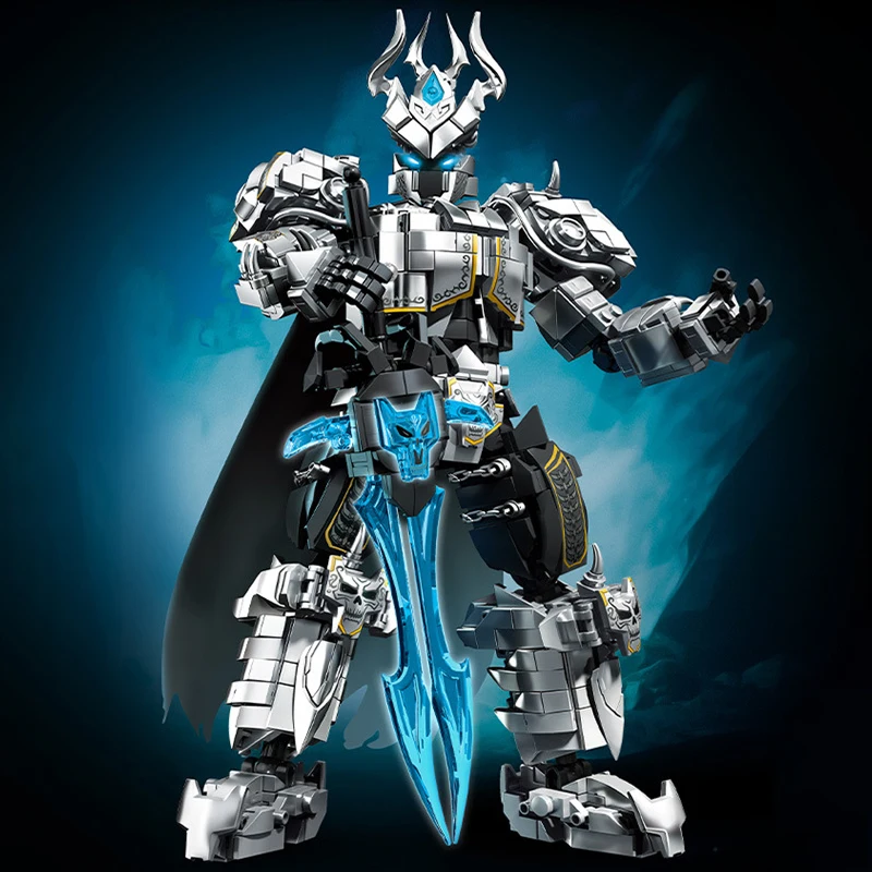 Technical Mechanical Warrior Hero Mech Building Blocks High Tech Alien Beast Robot MOC Bricks Collection Toys Kid Christmas Gift view 5