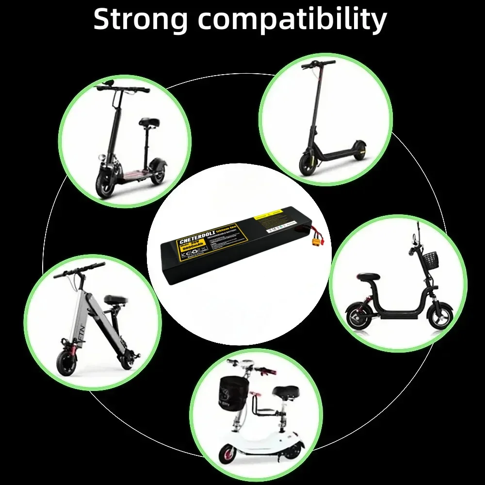 

New 36V 10S3P 9000mAh 18650 rechargeable lithium-ion battery 500W built-in BMS Suitable for KUGOO S1, S2, S3 Electric Scooters