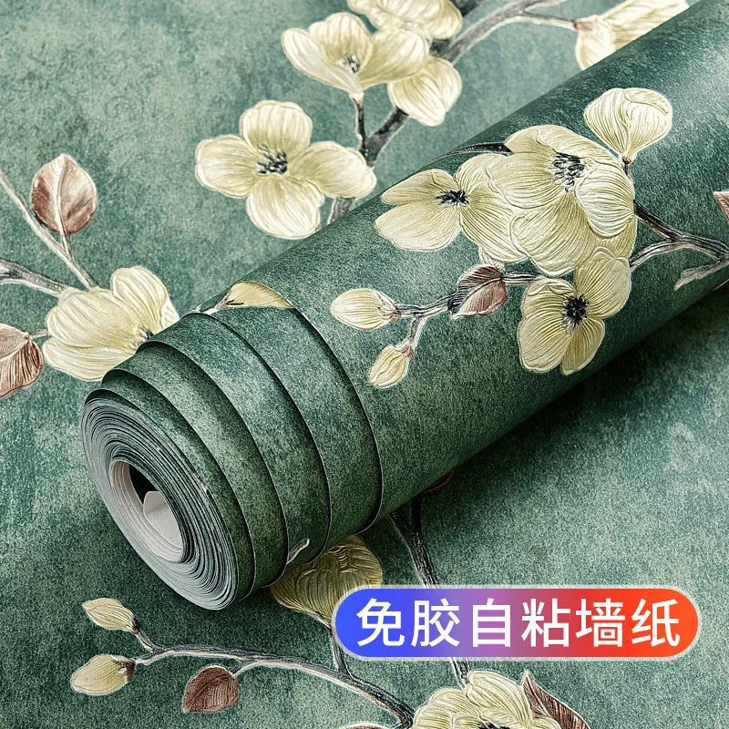 

Самоклеящиеся обои из нетканого материала в стиле ретро в американском стиле, 3d стереоскопические деревенские общежития, спальня