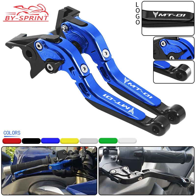 

MT-01 Motorbike CNC Adjustable Folding Extendable Brake Clutch Lever For MT01 MT 01 mt-01 2004-2012 Brake Lever Handle